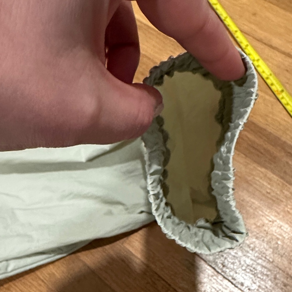 FLX | Women’s Light Green Quarter-Zip Nylon Pullover - Picture 4 of 16